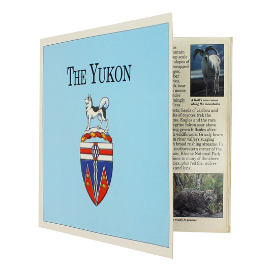 1992 Yukon Information Booklet with 25-cent in booklet
