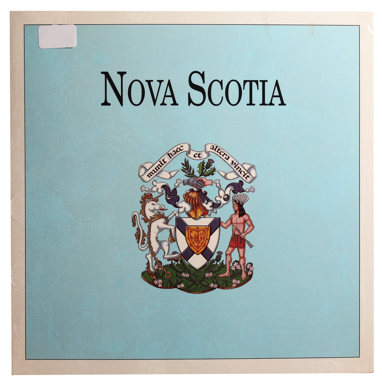 1992 Nova Scotia Information Booklet with 25-cent in booklet