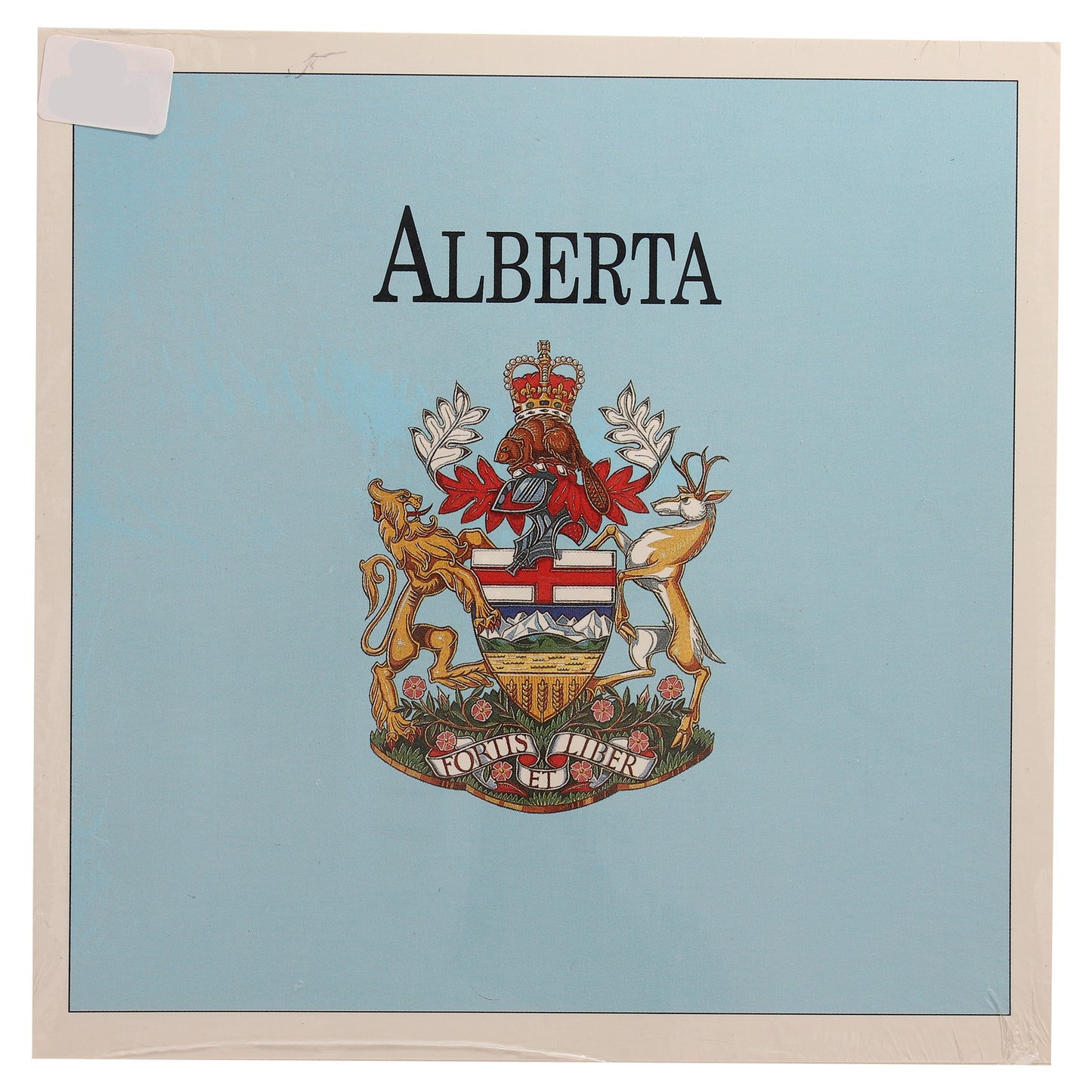 1992 Alberta Information Booklet with 25-cent in booklet