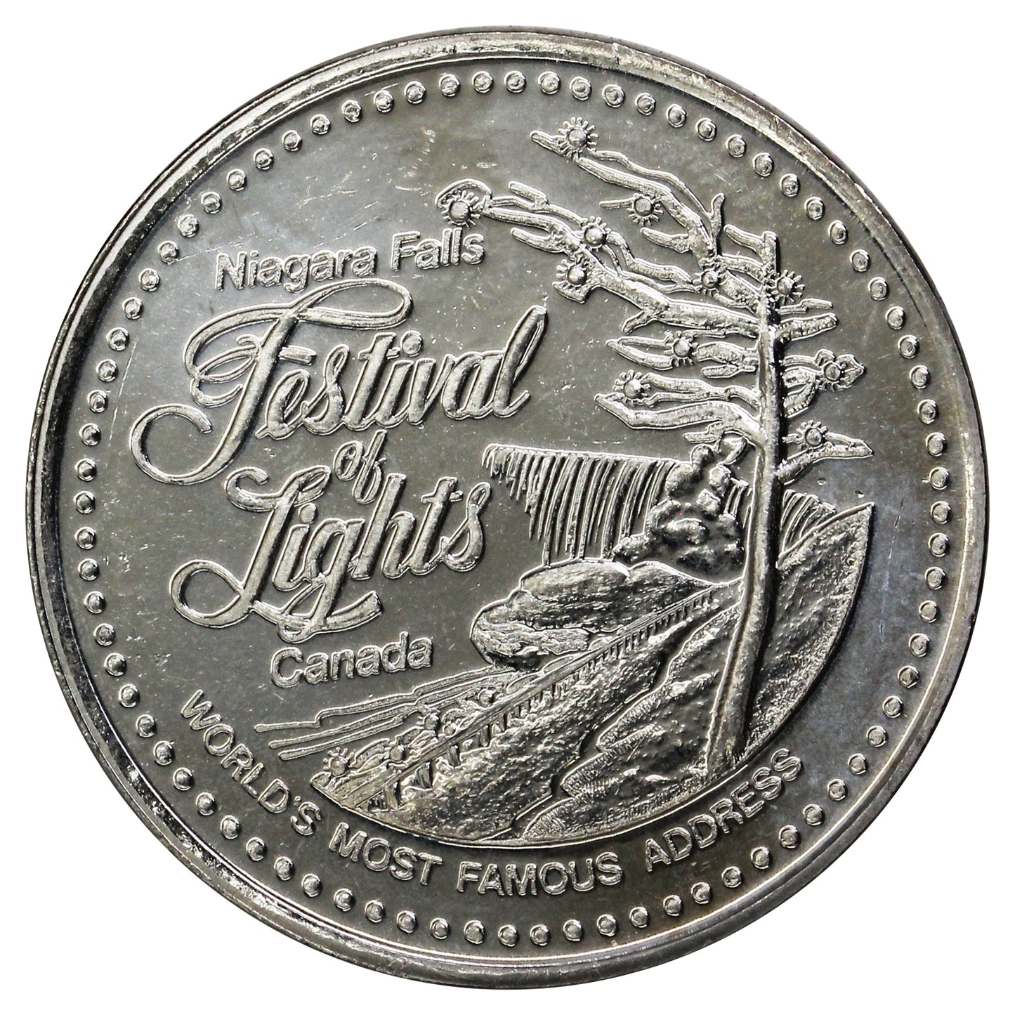 1984 Niagara Falls - Festival of Lights Trade Dollar Token