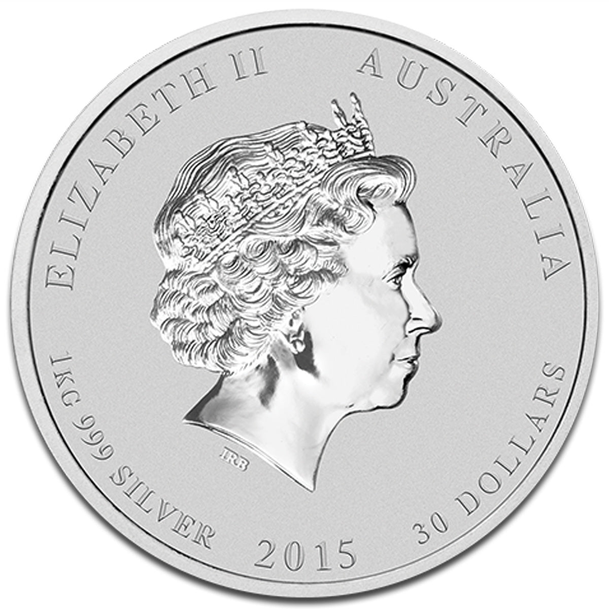 2015 Australia $30 Year of the Goat 1 KILO .999 Silver (No Tax) Issues - NO CREDIT CARD, PAYPAL
