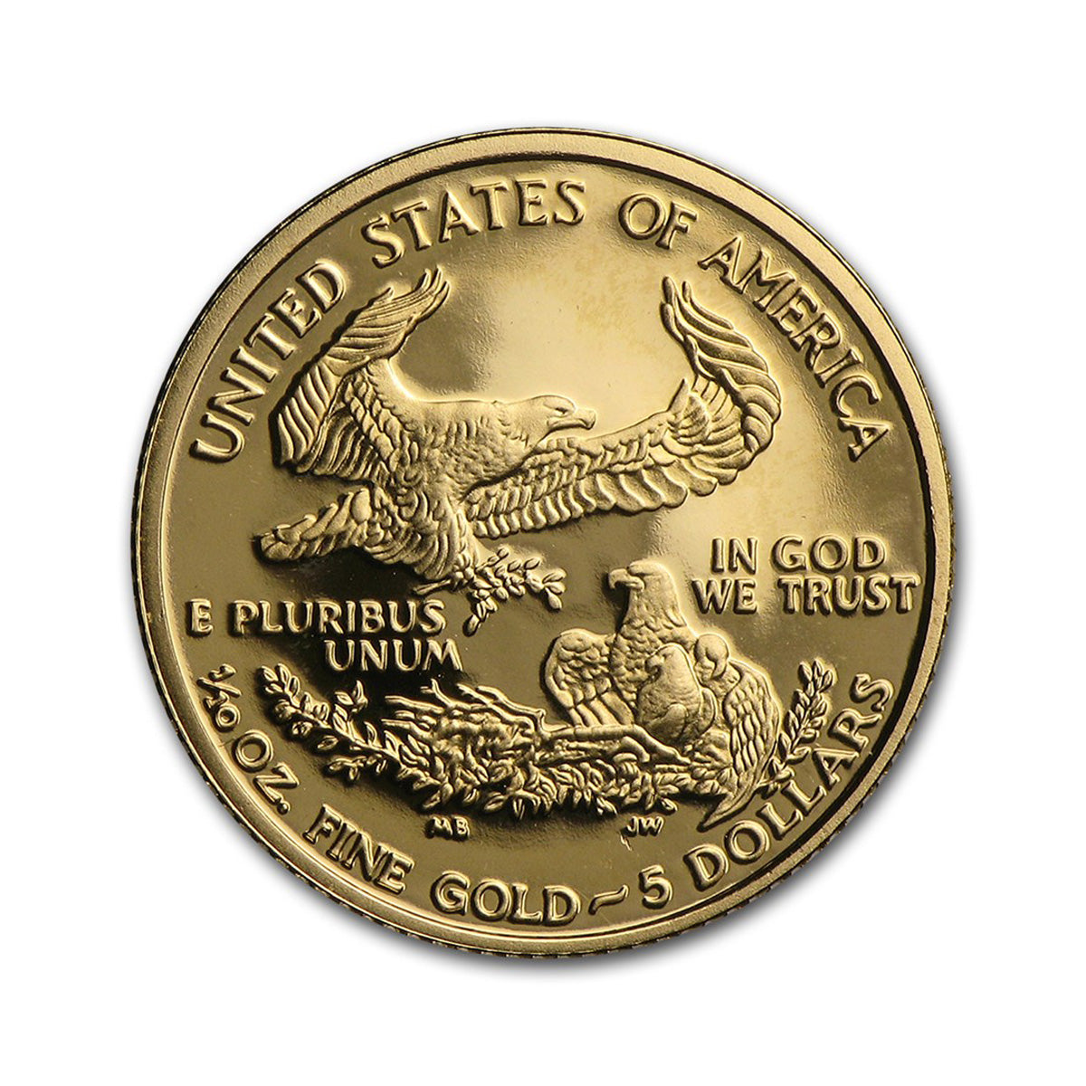2001-W $5 Proof American Gold Eagle 1/10oz Gold w Box & COA