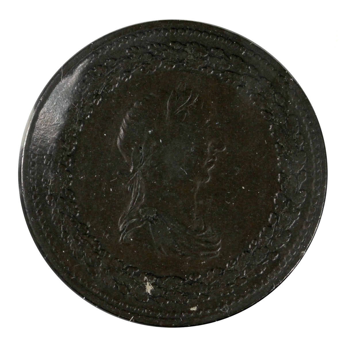 LC-46A3 1812 Lower Canada Half Penny Token VF-EF (VF30)