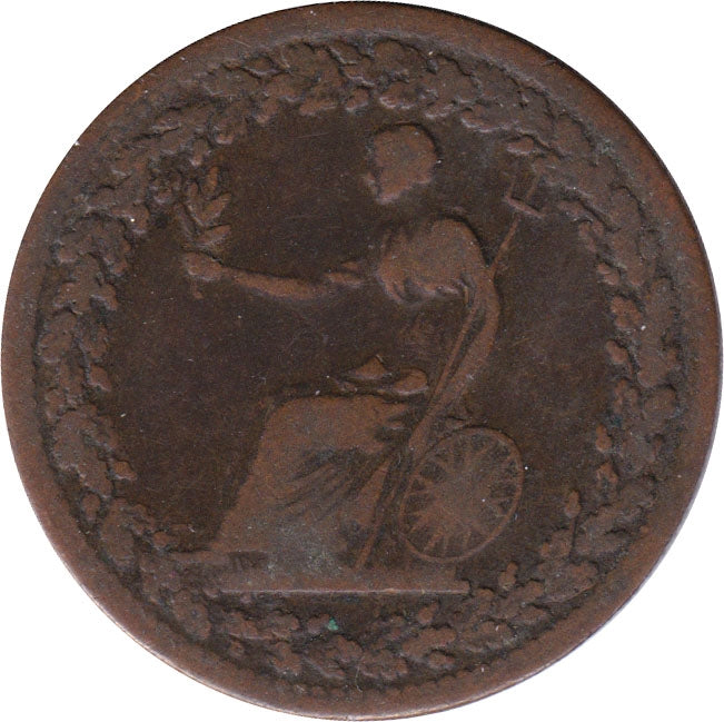 LC-54C2 1814 Lower Canada Spread Eagle Half Penny Bank Token, VG-F (VG10)