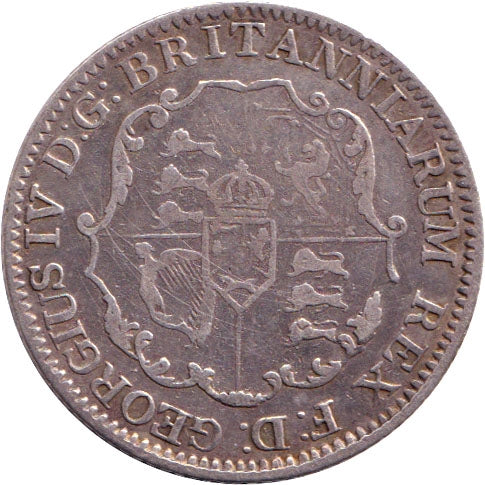 BR-859 1822 British Colonies 1/8 Dollar Bank Token, Very Fine (VF20)