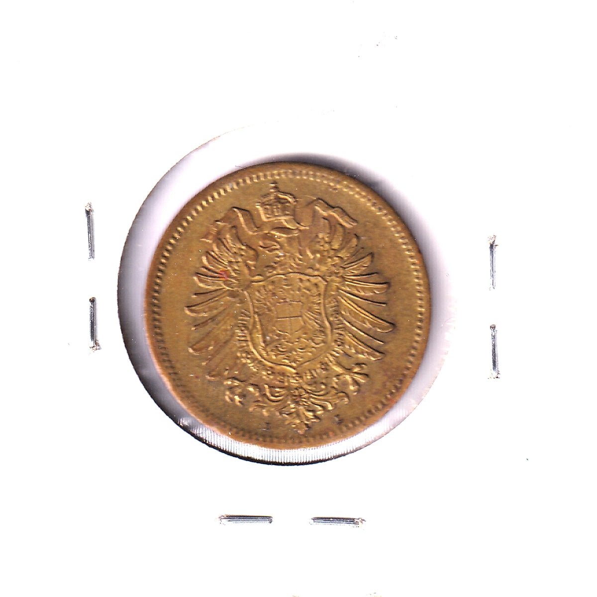 BR-589 Gesangverein Teutonia 5-cents Montreal Token Brilliant Uncirculated (MS63)