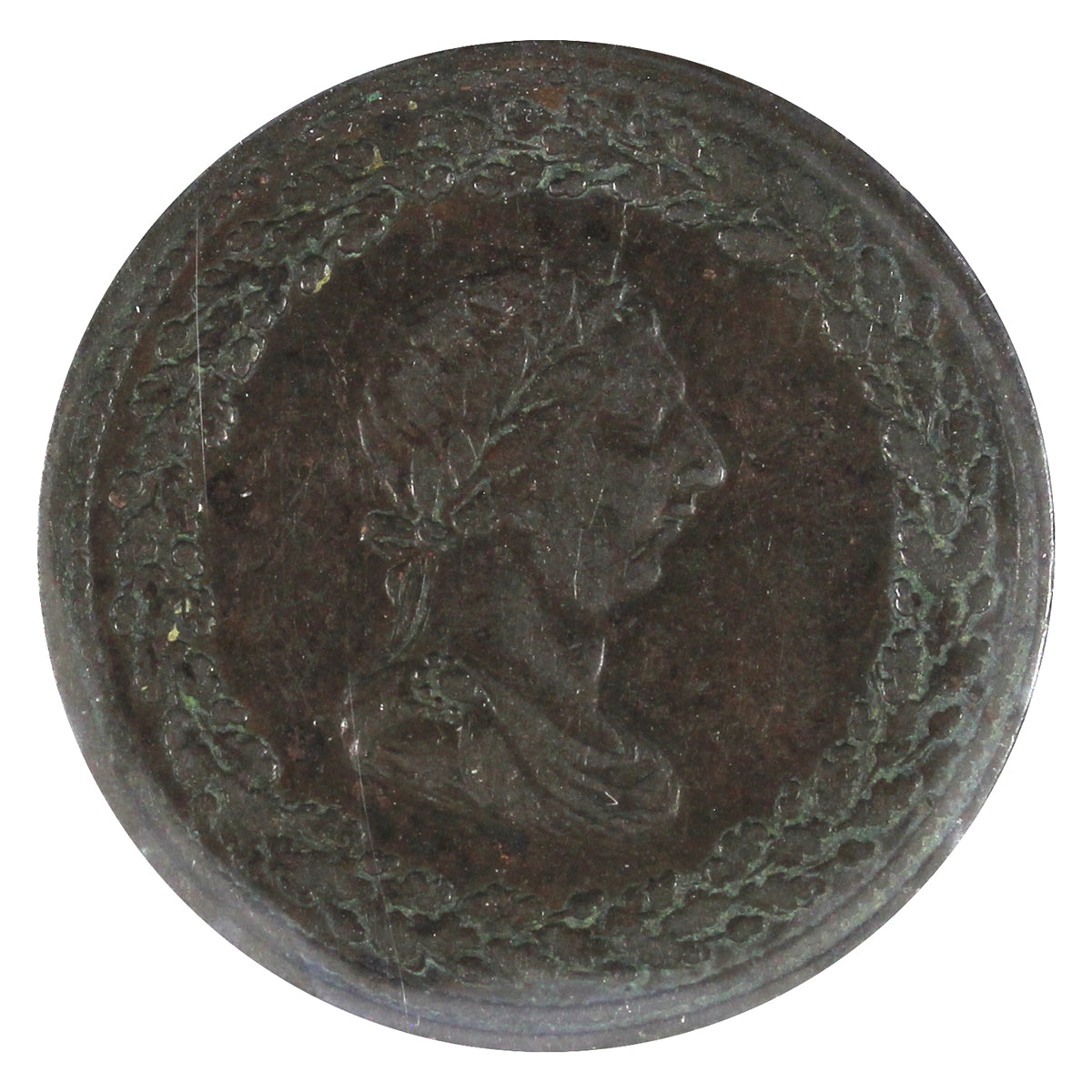 LC-48B1 1812 Lower Canada Imitation Tiffin Half Penny Token VF-EF (VF30)