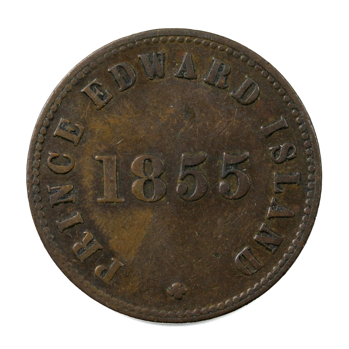 PE-7B1 1855 PEI Self Government & Free Trade Token Very Fine (VF20)