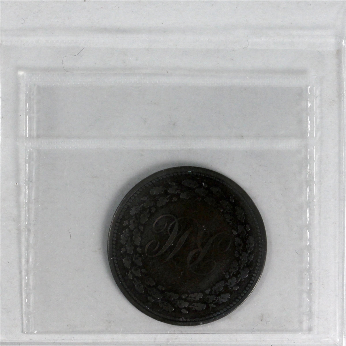 LC-51A2 1814 Lower Canada Richard Hurd Half Penny Token ICCS Certified F-12 BR# 990