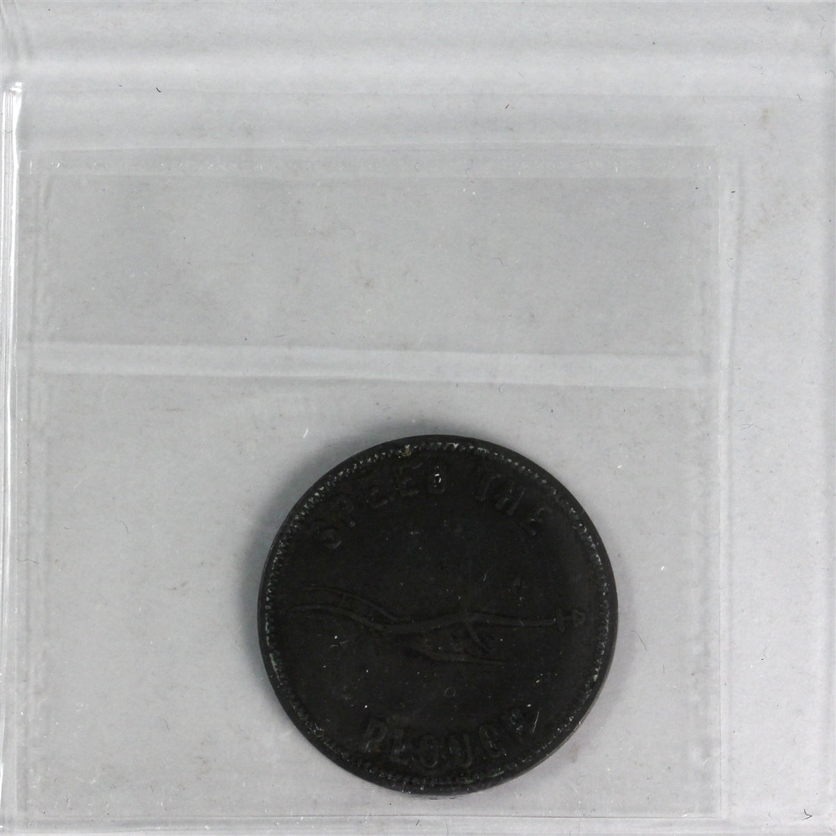PE-5A (1859) PEI Speed the Plough Token ICCS Certified VF20 BR# 917