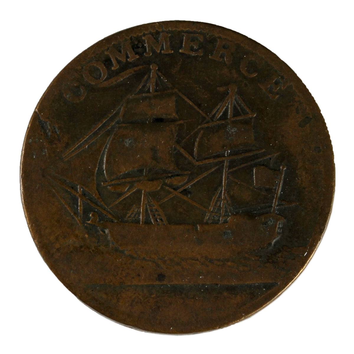 AM-5A1 1781 North American Token Fine (F12)