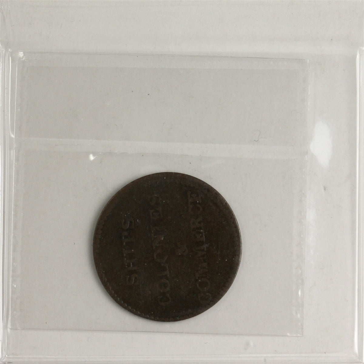 PE-10-1 Ships Colonies & Commerce Token ICCS Certified F12 (BR# 997)