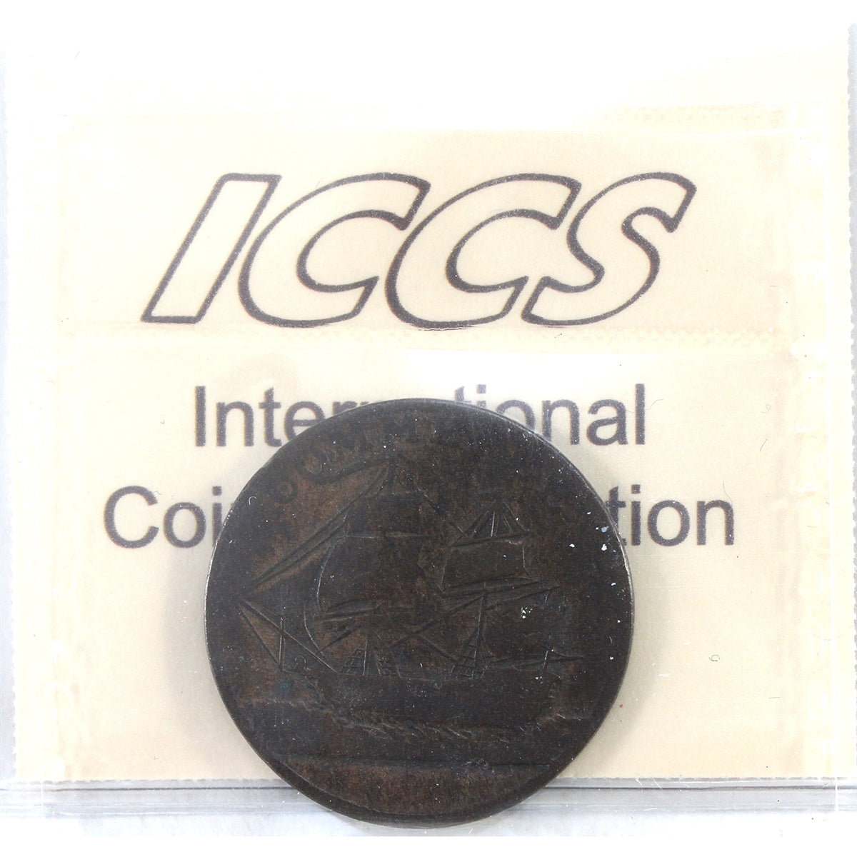 AM-5A1 1781 North American Token ICCS Certified VG8 BR# 1013