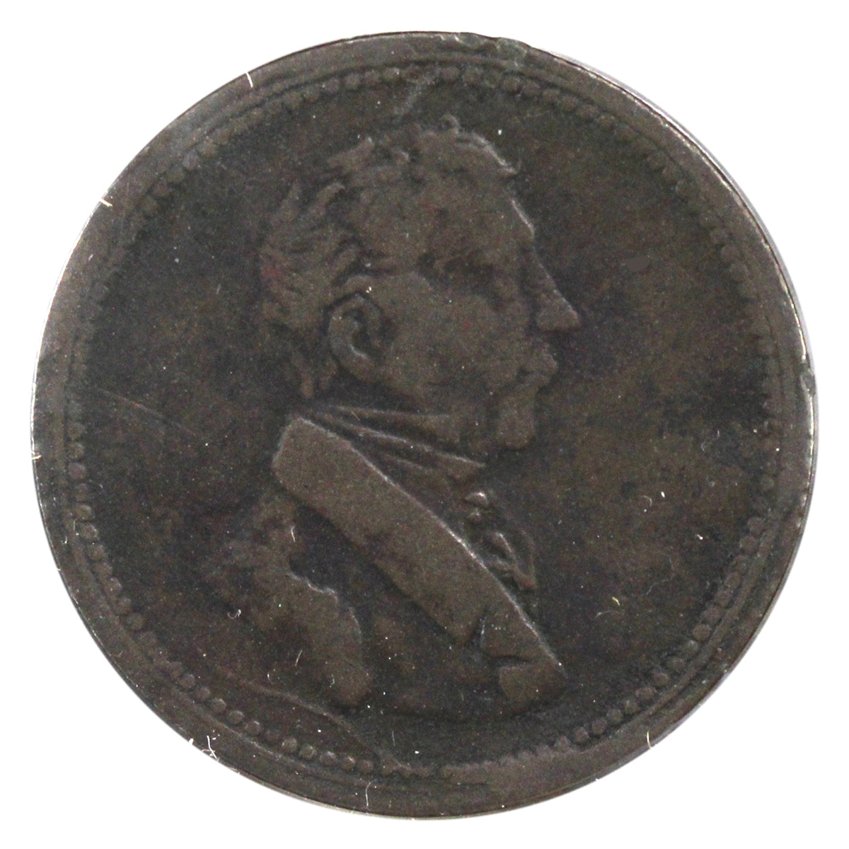 LC-58A2 Ships Colonies & Commerce Closed Sleeve Token Very Fine (VF20) $