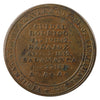 WE-11A6 Wellington Cuidad Rodrigo Badajoz Salamanca Half Penny Token Almost UNC (AU50) $