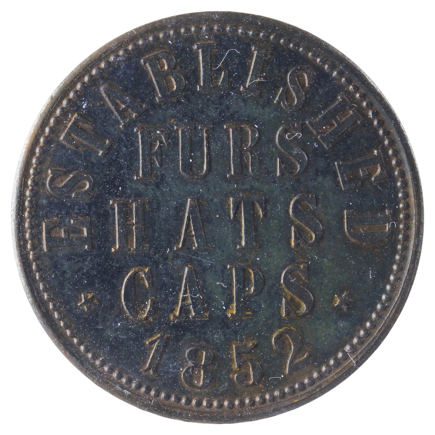 BR #574 1852 Gnaedinger Son & Co. Montreal Token ICCS Certified MS60