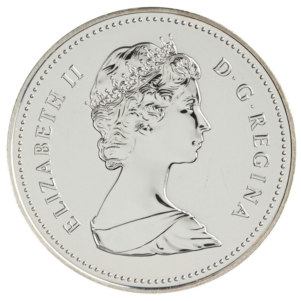 1984 Canada Toronto Sesquicentennial Brilliant Uncirculated Dollar (lightly toned)