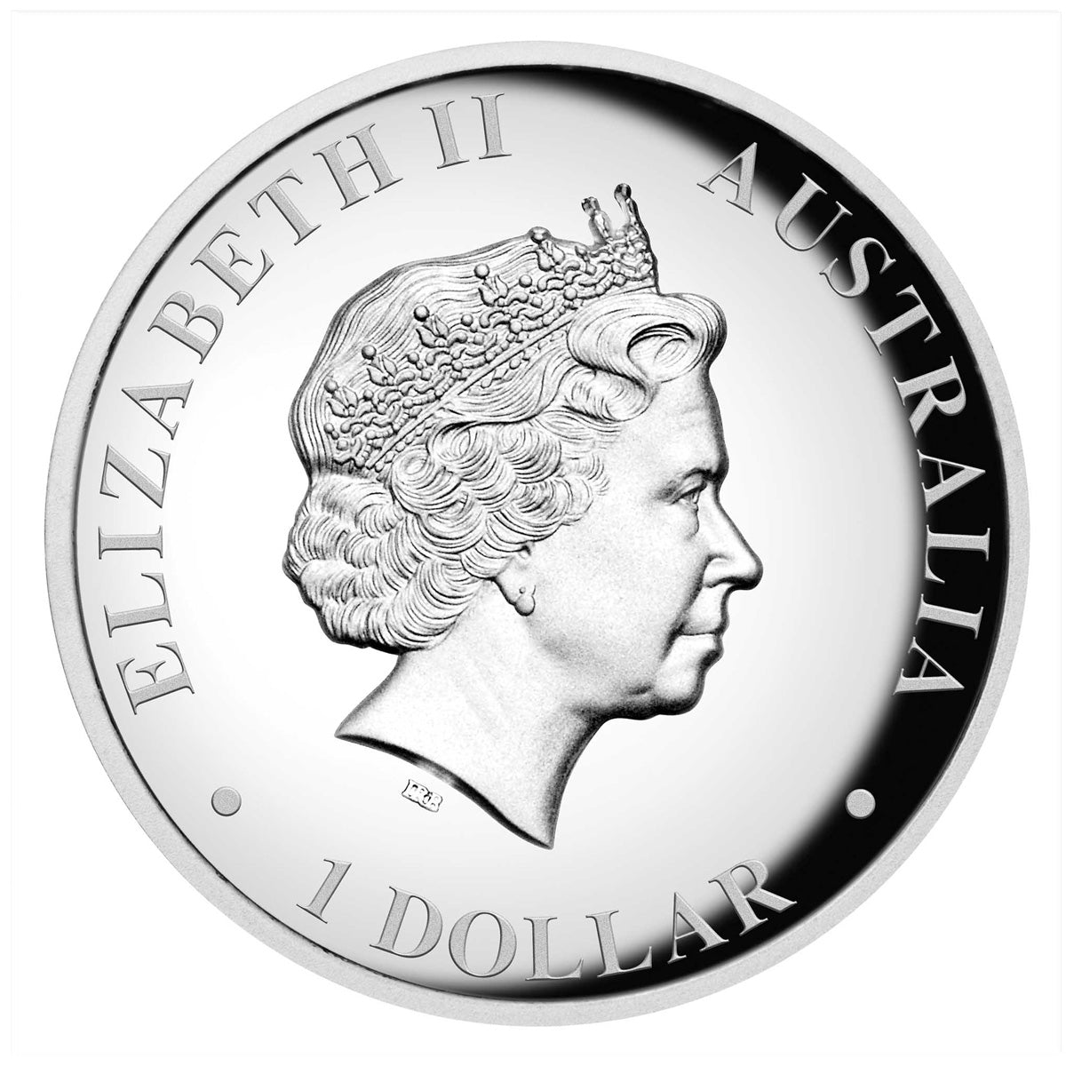 2017 Australia $1 Koala High Relief 1oz Silver Proof Coin (No Tax) - COIN ONLY
