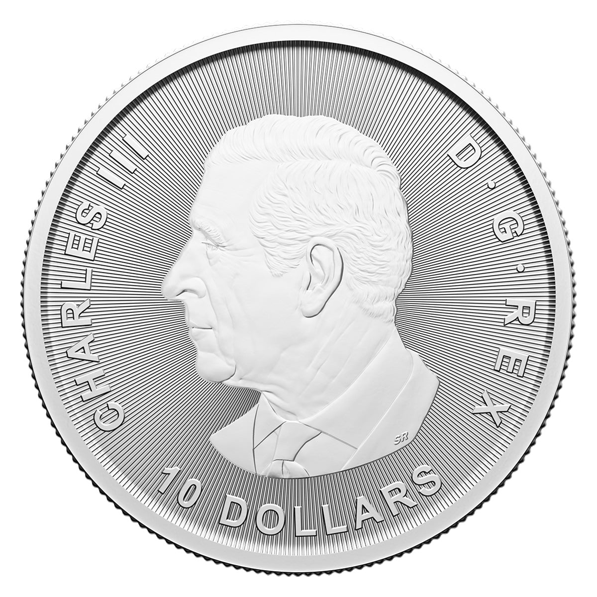 2024 Canada $10 Twin Maples Leaves 2oz Fine Silver (No Tax) Scratches