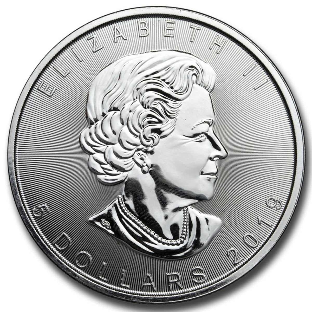 2019 Canada $5 HR Lucky Dragon 1oz .9999 Silver (No Tax) Rim Toning