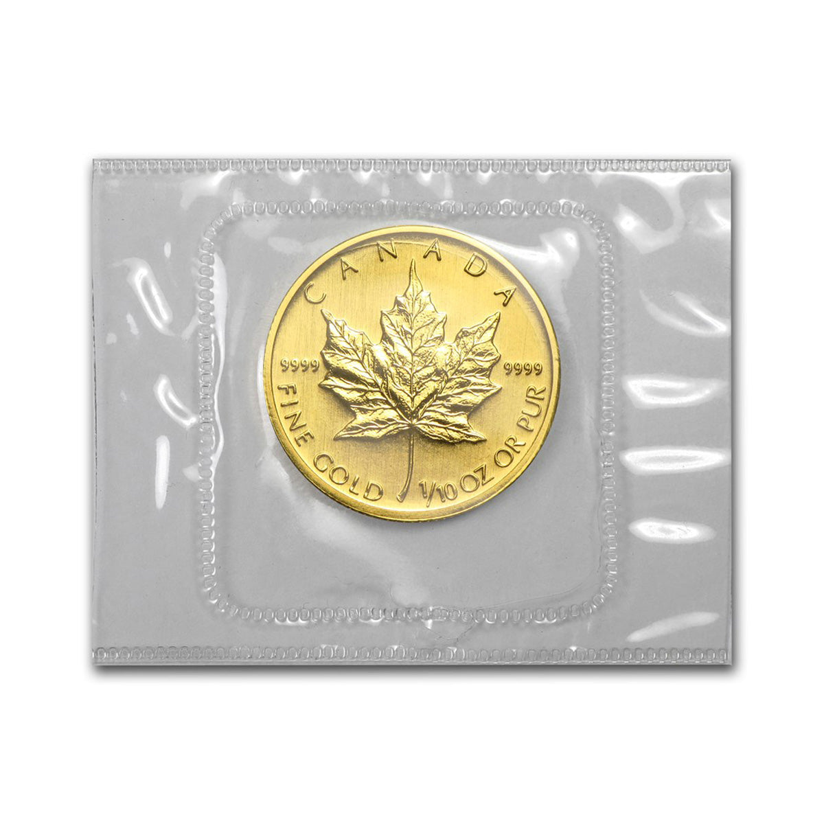 1992 Canada $5 1/10oz .9999 SEALED Gold Maple Leaf (No Tax)