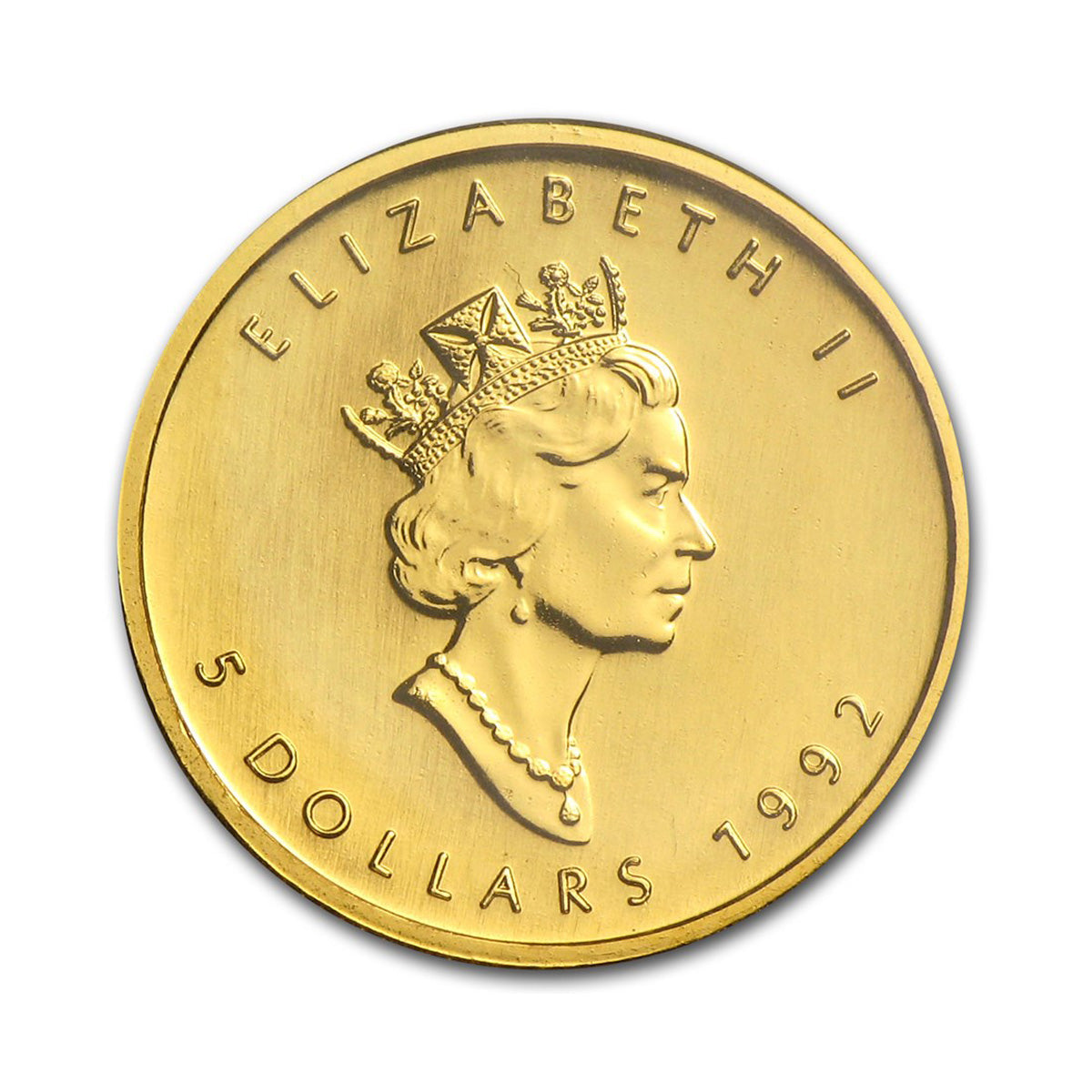 1992 Canada $5 1/10oz .9999 SEALED Gold Maple Leaf (No Tax)