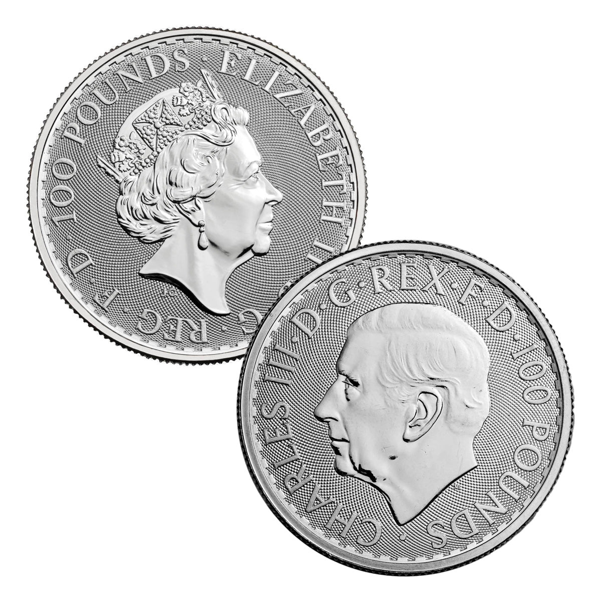 Random Date GB £100 Britannia 1oz 999.5 Platinum Coin (No Tax) Issues - NO Credit Card, Paypal.