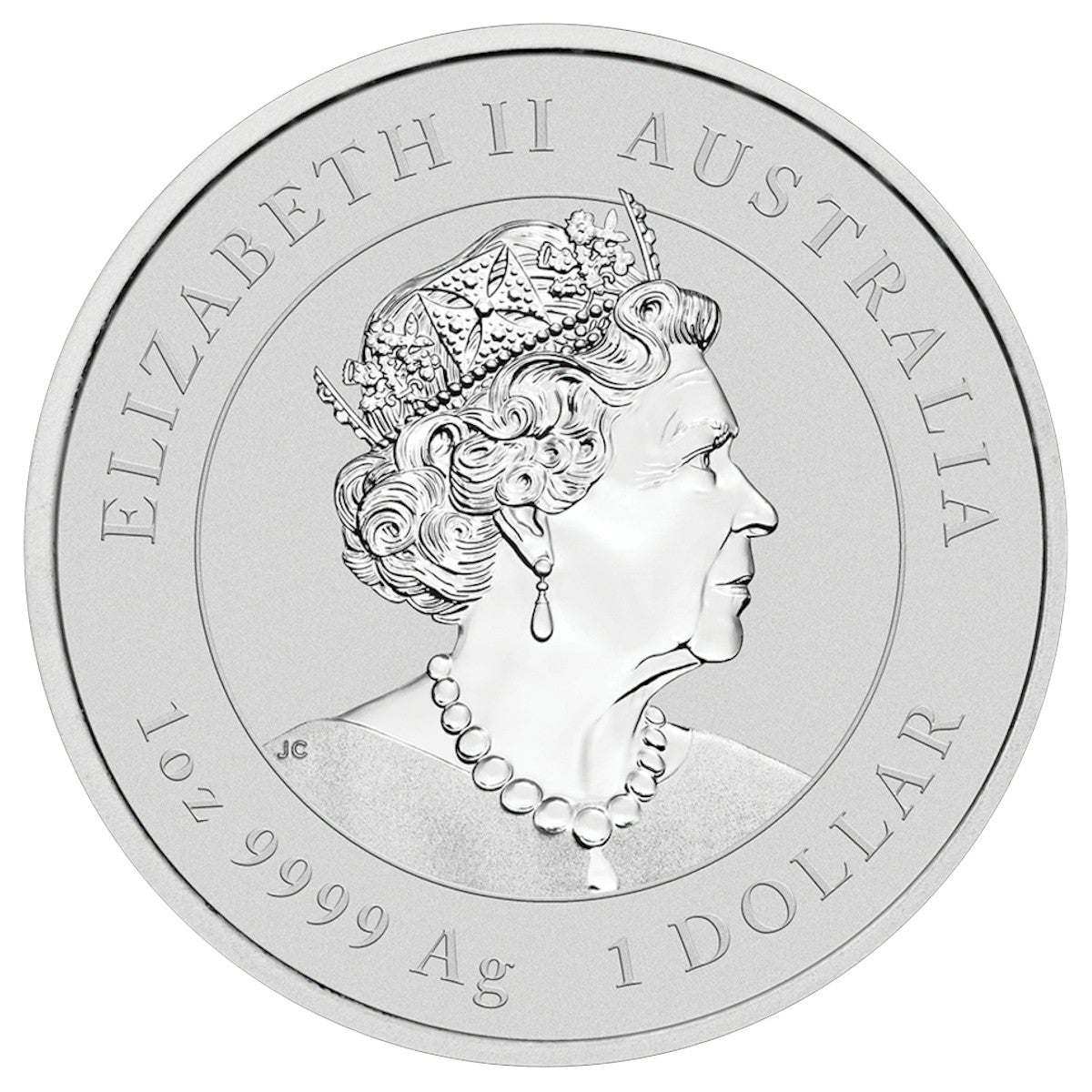 2020 Australia $1 Year of the Mouse 1oz. .9999 Silver (No Tax) No Capsule