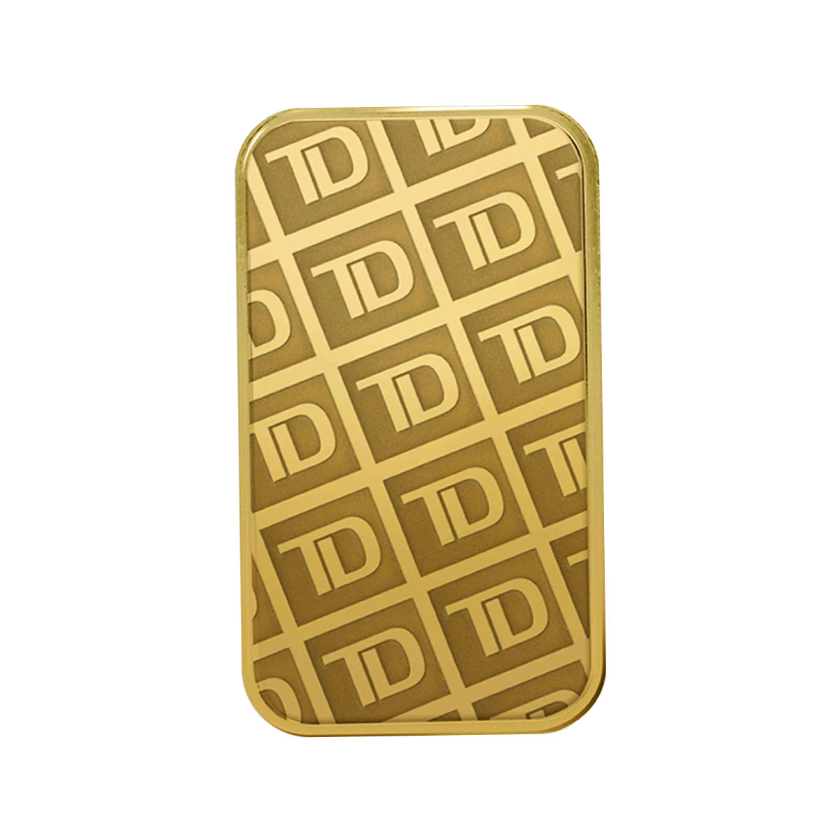 TD Bank 1 Gram .9999 Fine Gold Bar in Older Style Package (No Tax)