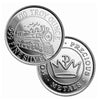 Monarch Train 1/10oz .999 Fine Silver Round (No Tax) May have light toning