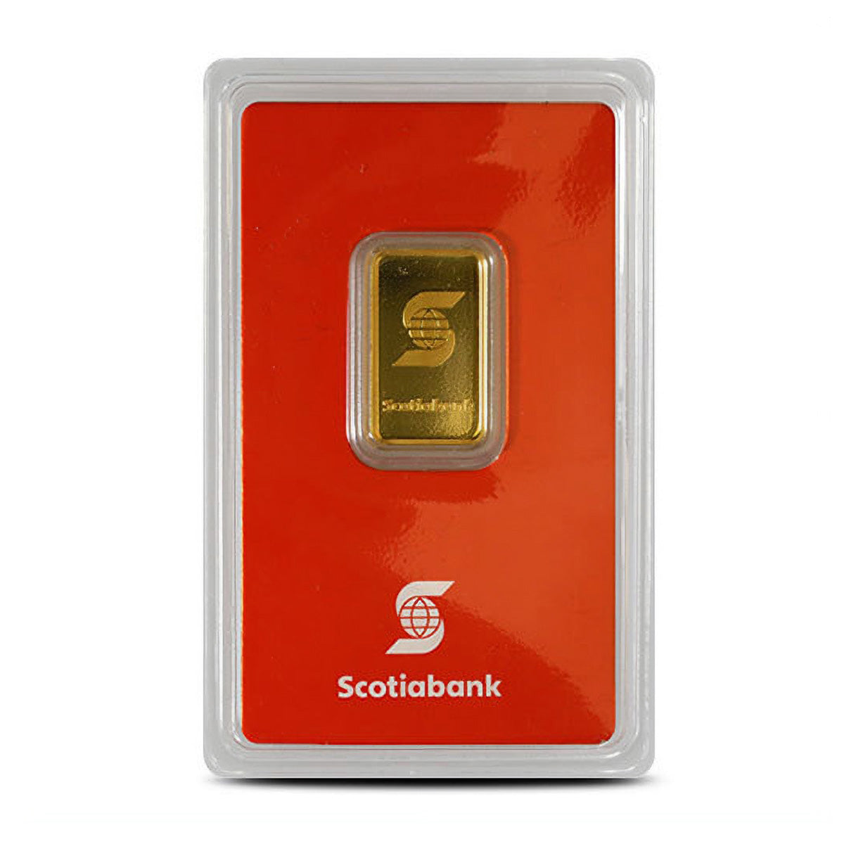 Valcambi Scotiabank 1/4oz .9999 Fine Gold Bar (No Tax) Scuffed Package