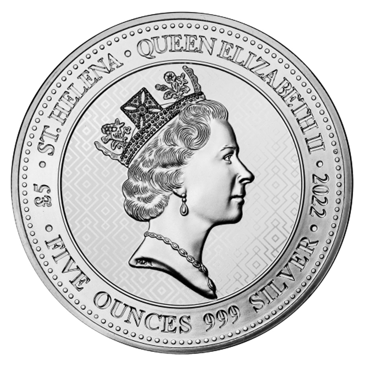 2022 St. Helena Queen's Virtue: Victory Angel 5oz .999 Silver (No Tax) Issues