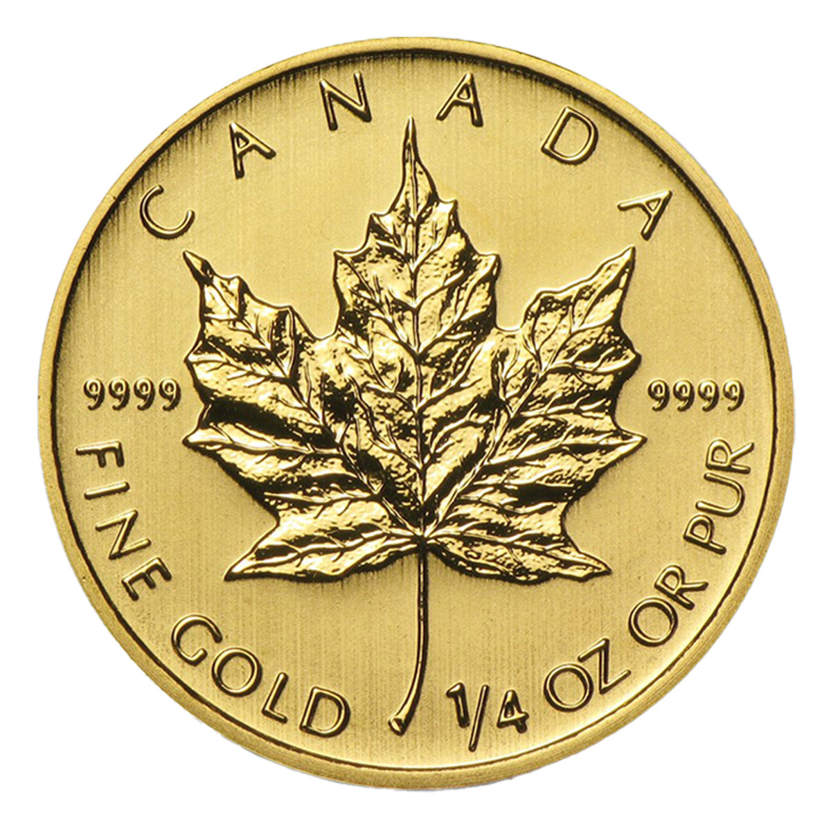 2014 Canada $10 1/4oz .9999 Fine Gold Maple Leaf (No Tax)