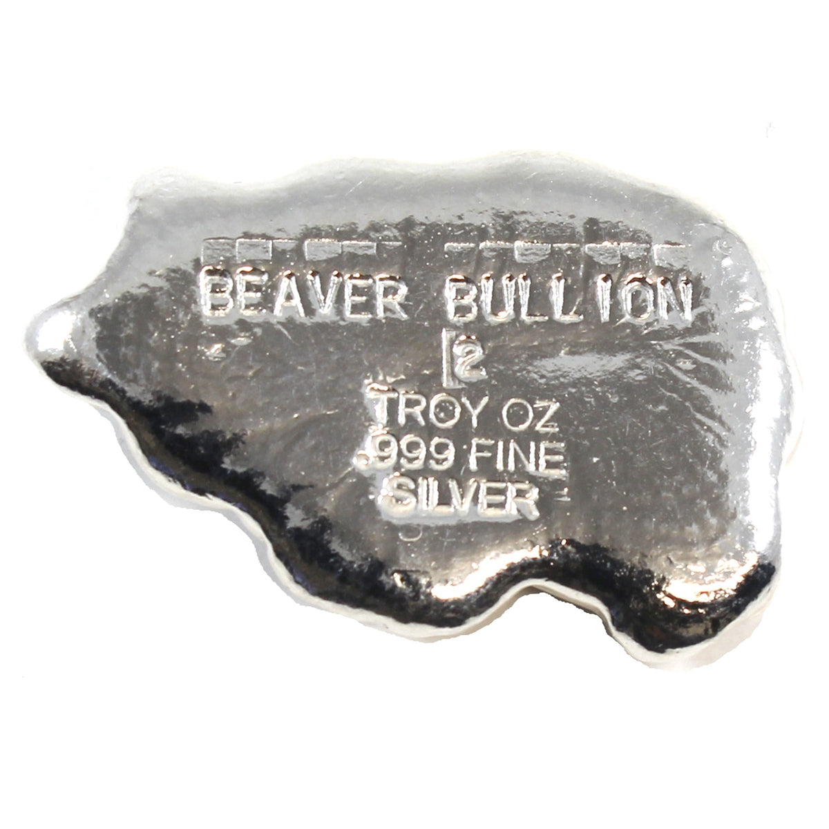Beaver Bullion Horse Head 2oz .999 Fine Silver (No Tax) Toning/Rubbing