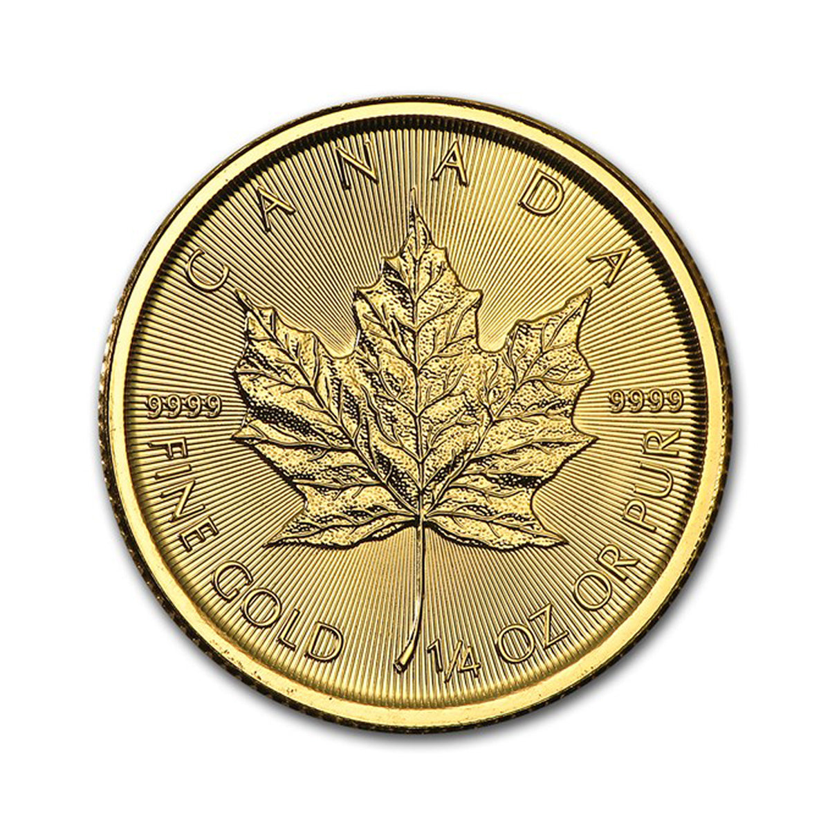 2017 Canada $10 1/4oz. 9999 Gold Maple Leaf (TAX Exempt)