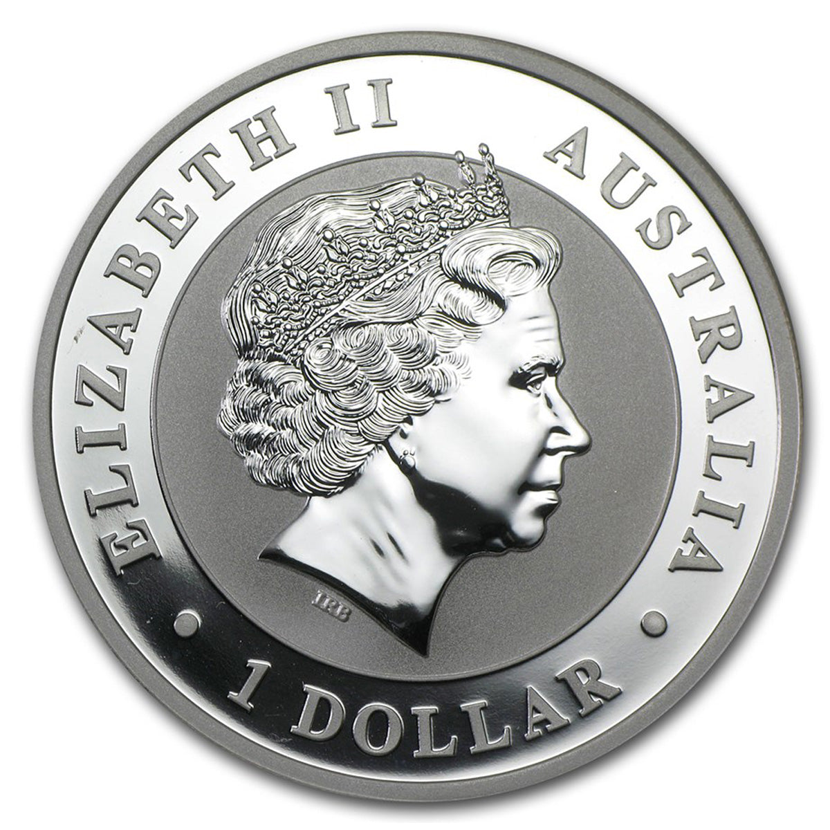 2012 Australia $1 Kookaburra 1oz .999 Silver (No Tax) Capsule Scuffed/Scr