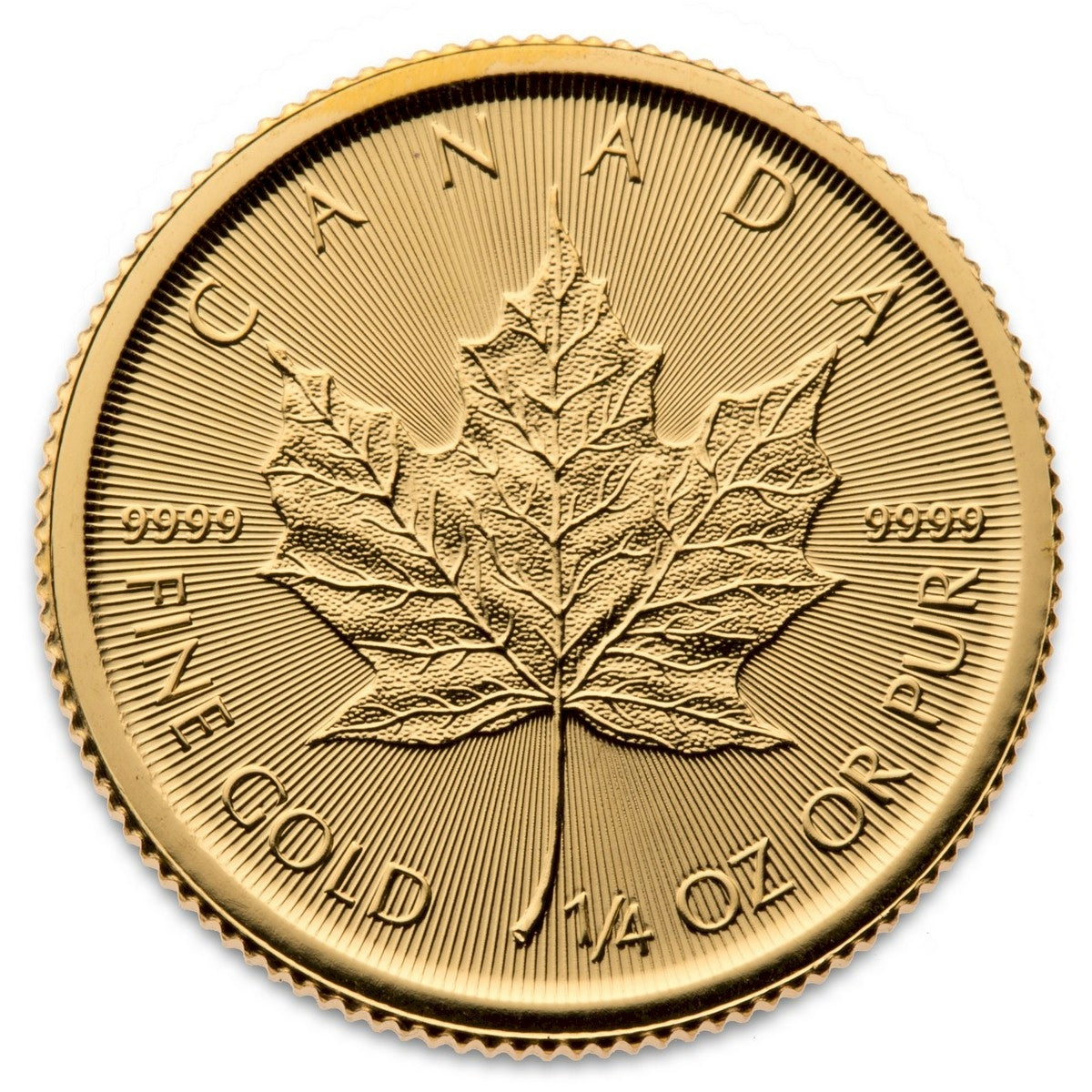 Random Date 1/4oz $10 Canada Gold Maple Leaf (TAX Exempt)