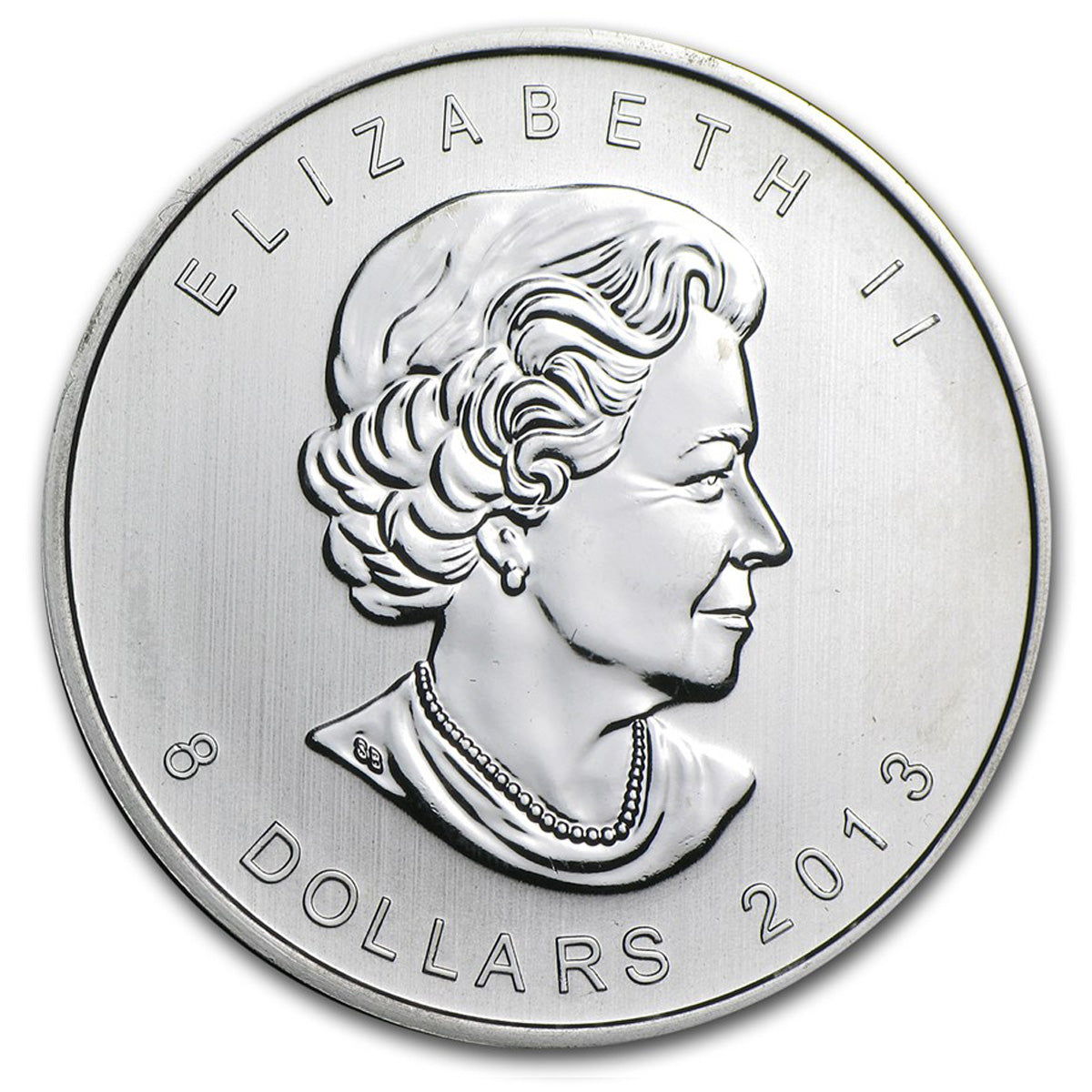 2013 Canada $8 Polar Bear 1.5oz Fine Silver (No Tax) Mild Rubbing