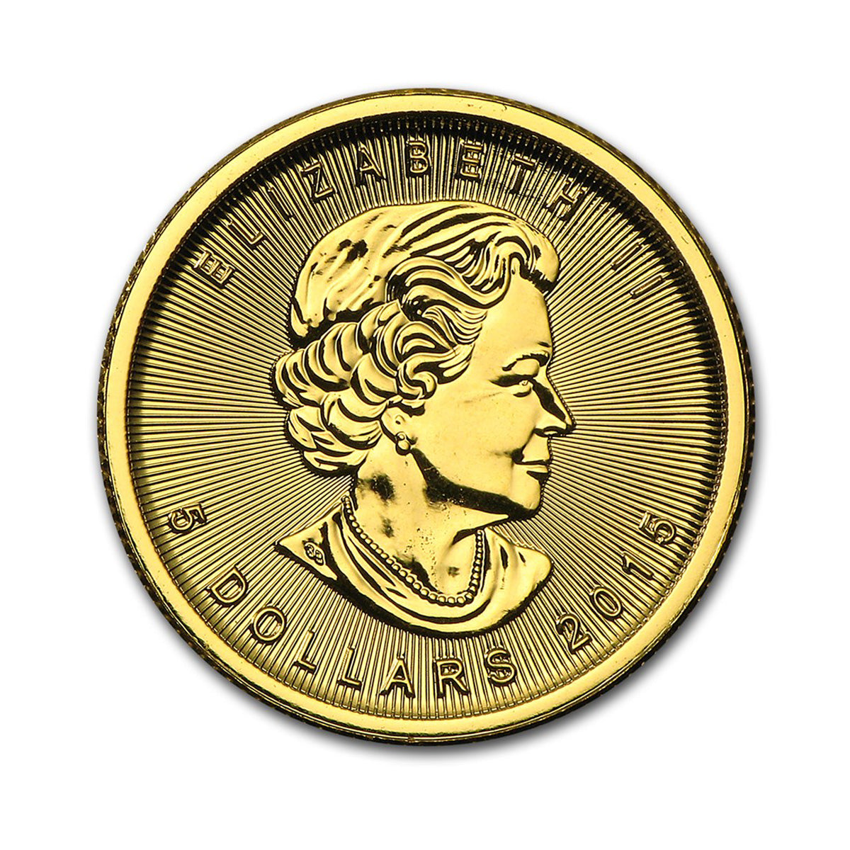 2015 Canada 1/10oz. .9999 SEALED Gold Maple Leaf (No Tax) Scratch