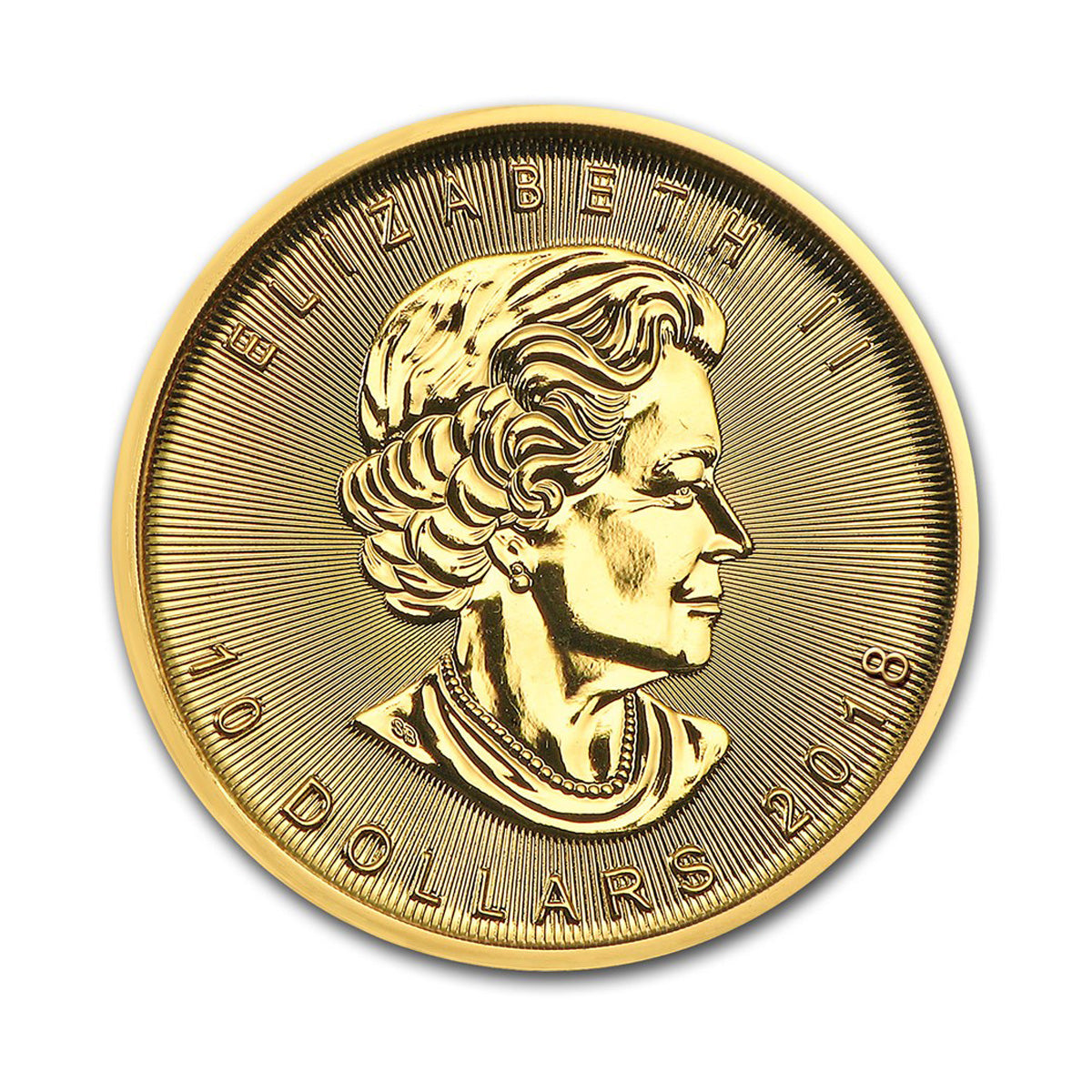 2018 Canada $10 1/4oz. .9999 SEALED Gold Maple Leaf (No Tax) Scuffed/Scratched