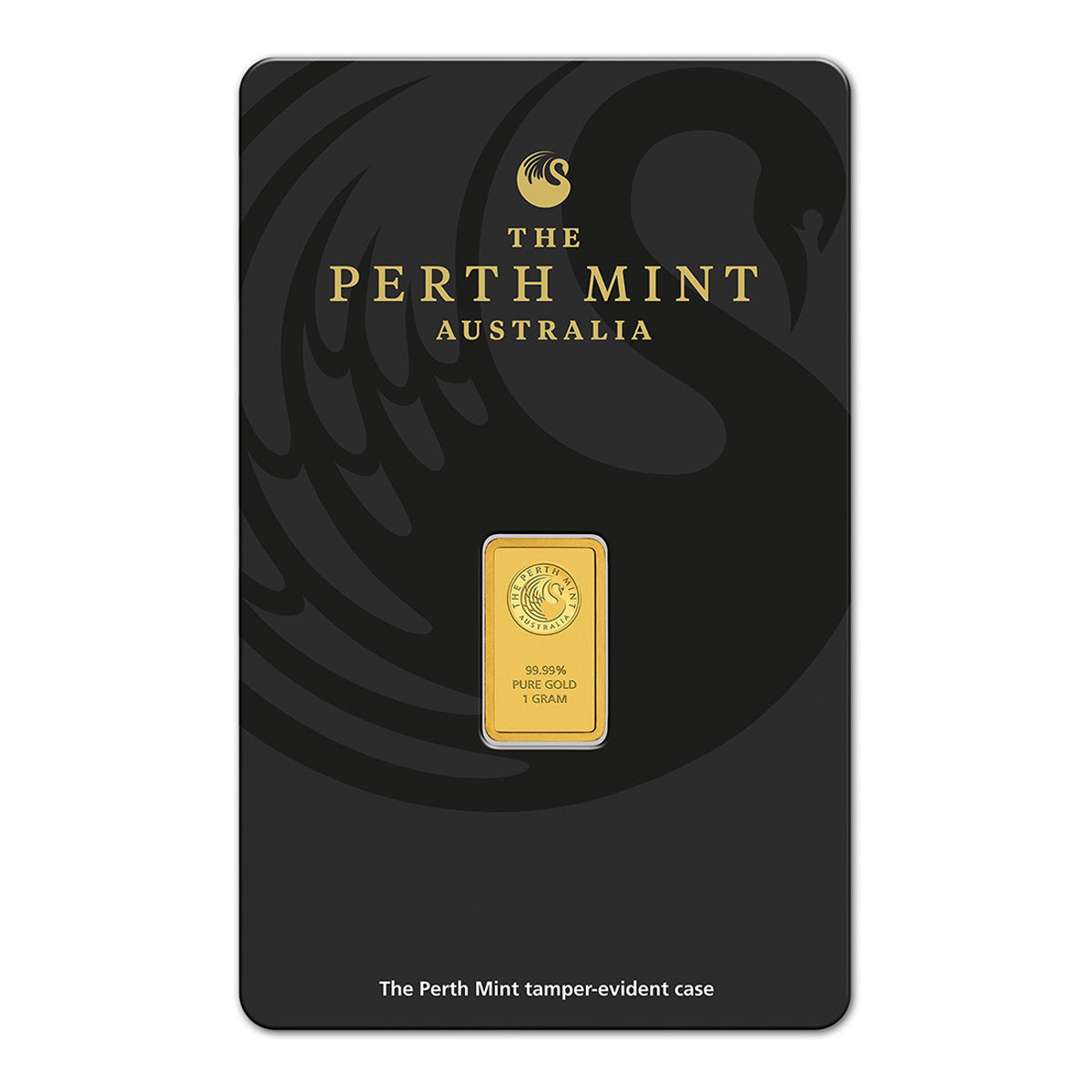 Perth Mint 1g .9999 Gold Bar in Original Package (No Tax) Holder Scratches