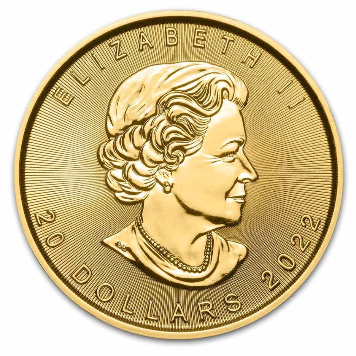 2022 Canada $20 1/2oz 9999 Gold Maple Leaf (No Tax) NO CREDIT CARD OR PAYPAL.