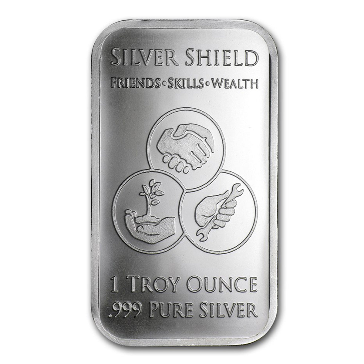 Silver Shield Den of Thieves 1oz .999 Fine Silver Bar (No Tax)