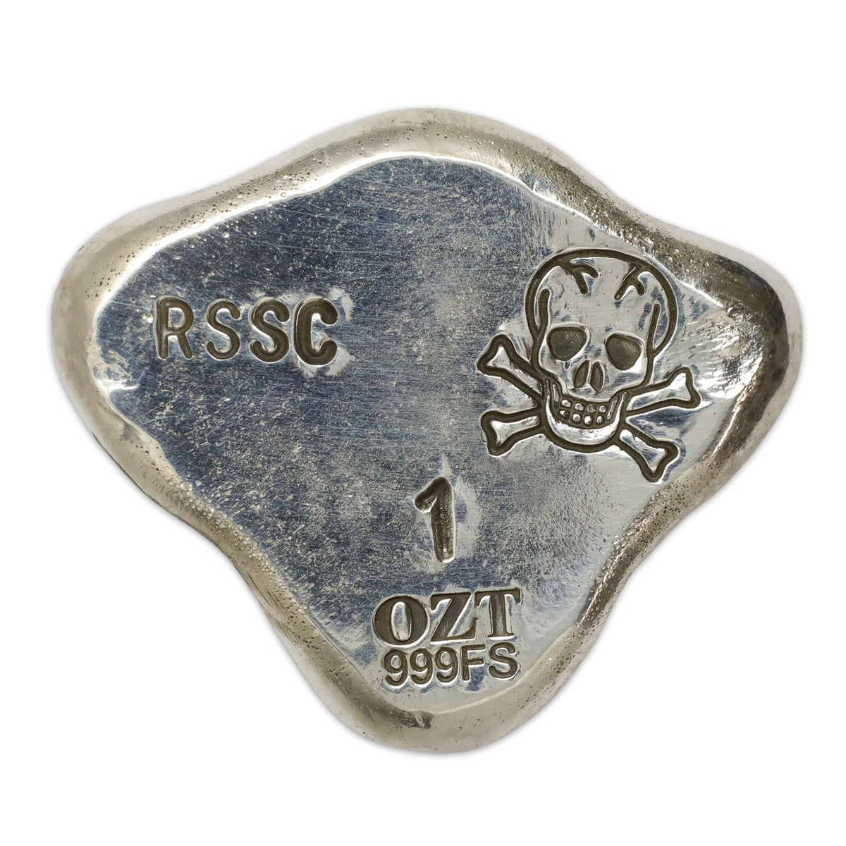 RSSC 1oz Born to Ride Bar .999 Fine Silver (No Tax)