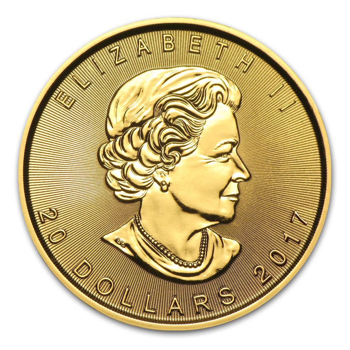 2017 Canada $20 1/2oz .9999 Gold Maple Leaf (No Tax)