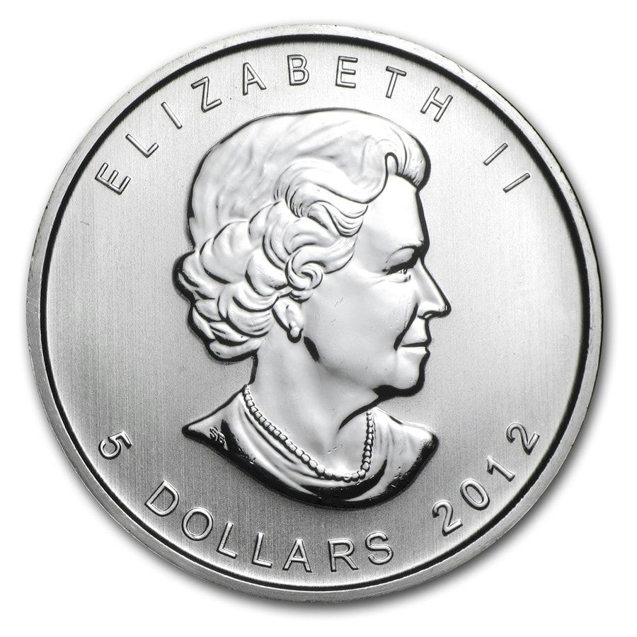 2012 Canada $5 Wildlife Series: Moose 1oz .9999 Silver (No Tax)