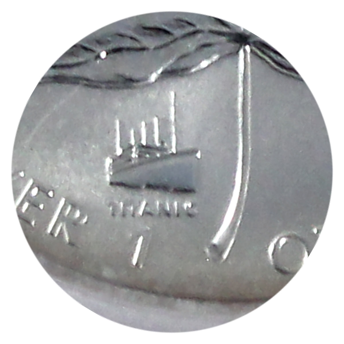 1998 Canada $5 Titanic Privy 1oz .9999 Silver Maple in Holder (No Tax) Slightly toned