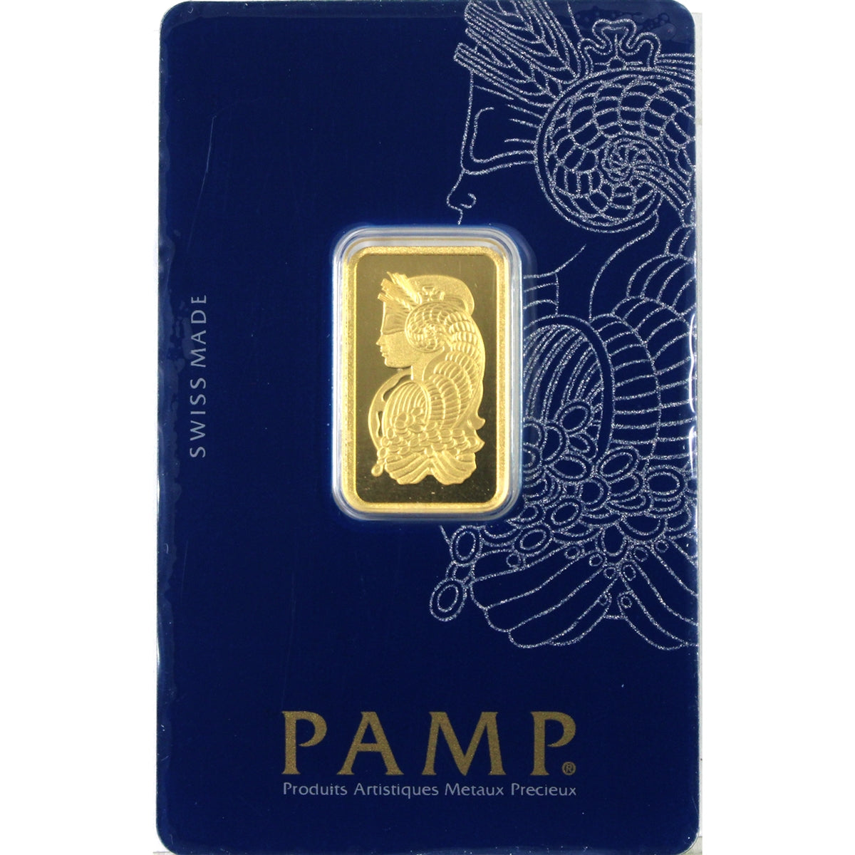 PAMP Suisse 10g .9999 Gold Lady Fortuna Bar (No Tax) Scratches on Holder