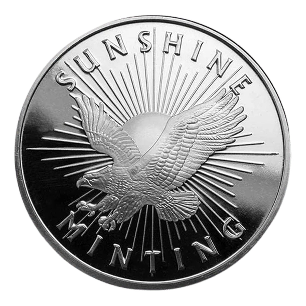 Sunshine or Silvertowne Mint 1oz. .999 Silver Round (TAX Exempt) Various Designs