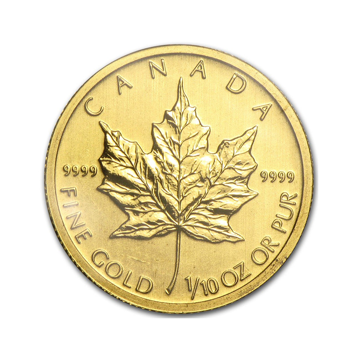2011 Canada $5 1/10oz. .9999 Gold Maple Leaf SEALED (No Tax)